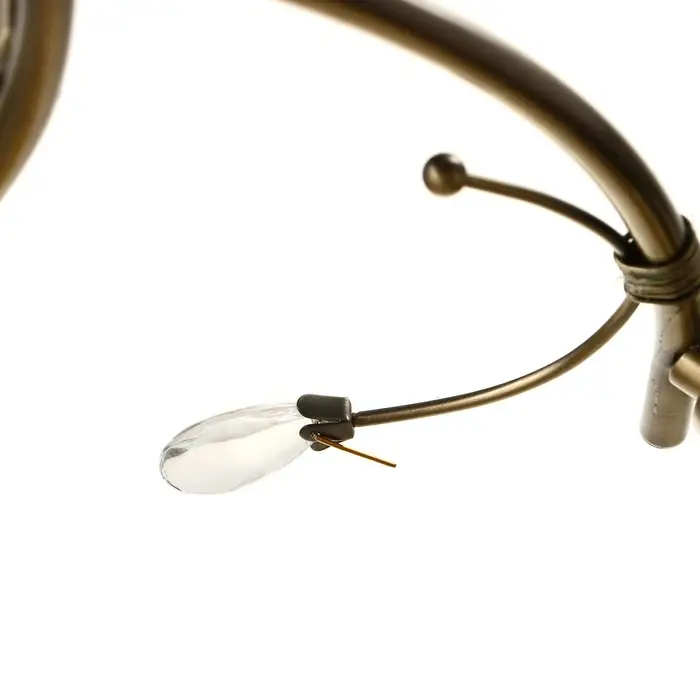 Светильник потолочный BayerLux &laquo;Аста&raquo;, 5хЕ27, 40 Вт, бронза, 65&times;65&times;26 см