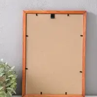 Фоторамка дерево 21х30 см, орех №1 (пластиковый экран)