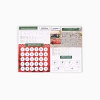 Многоразовая книга &laquo;Напиши и сотри. Цифры&raquo;, 16 стр., 17&times;24 см, + маркер, Тачки