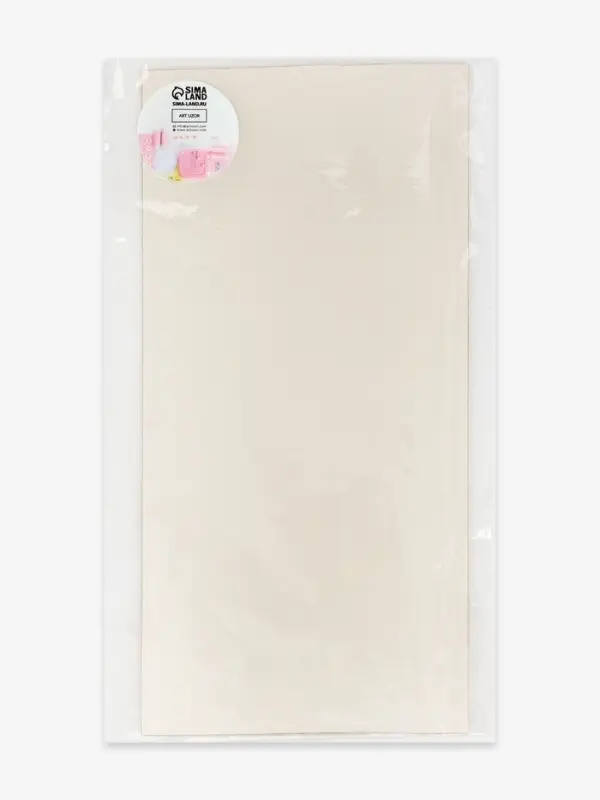 Заплатка клеевая из кожзаменителя, 10&times;20 см, бежевая