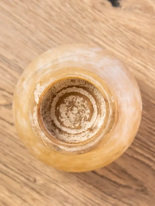 Подсвечник, d=4 см, 9&times;9&times;15 см, дерево джати, коричневый