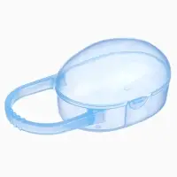 Контейнер для хранения и стерилизации детских сосок и пустышек, синий