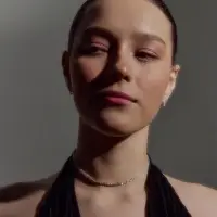 Набор 2 предмета: серьги, чокер &laquo;Лёд&raquo;, два ряда, белый в серебре, 32 см