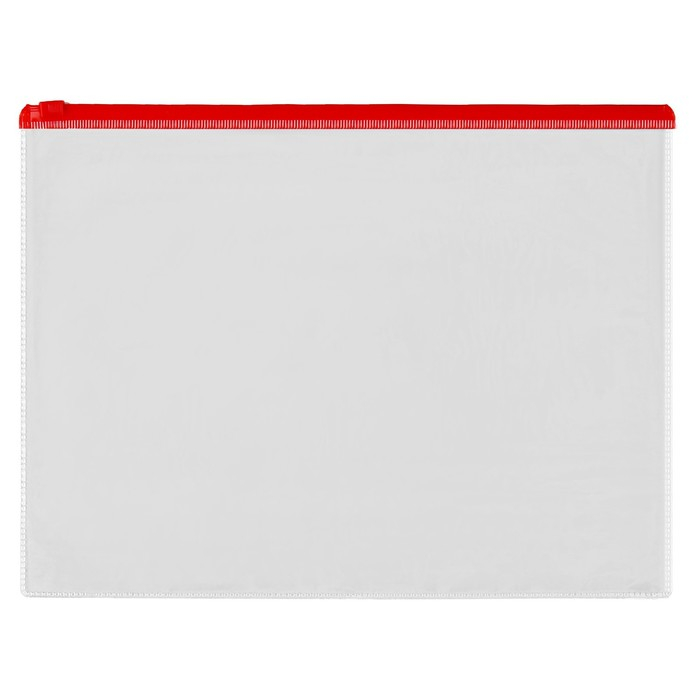 Набор папка-конверт на молнии 12 штук, формат А4 120мкр прозрачная, размер молнии 33 х 23,7см Набор папка-конверт на молнии 12 штук, формат А4 120мкр прозрачная, размер молнии 33 х 23,7см