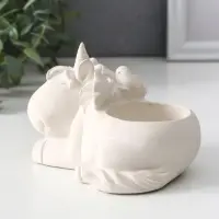 Подставка под мелочей «Единорог», 8×12×9 см, натуральный