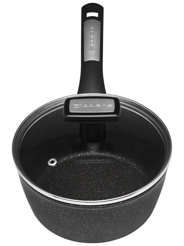 Ковш c крышкой Monolit-16SP антипригарное 1,3 л индукция