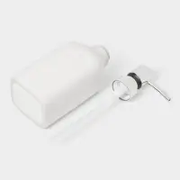 Набор для ванной &laquo;Кристаль&raquo;, 4 предмета, дозатор для мыла, 2 стакана, мыльница