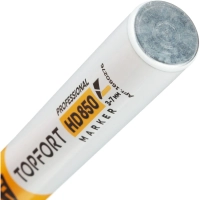 Маркер для агрессивной среды Topfort HD 850 черный 3-7мм скош. наконечник