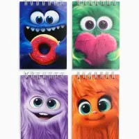 Блокнот А7, 32 листа &laquo;Монстрики&raquo; МИКС