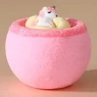 Бомбочка с игрушкой ЧИСТОЕ СЧАСТЬЕ &laquo;Единорог&raquo;, 130 г, Новый Год
