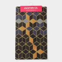 Коврик придверный Доляна &laquo;Бурлеск&raquo;, грязезащитный, вырезной, 45&times;75 см