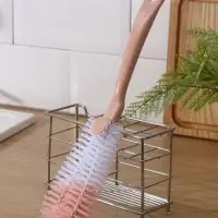 Ёршик для посуды двойной Доляна, 31&times;6 см, МИКС