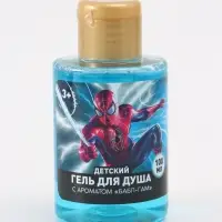 Детский гель для душа, аромат бабл-гам, 100 мл, Супергерой