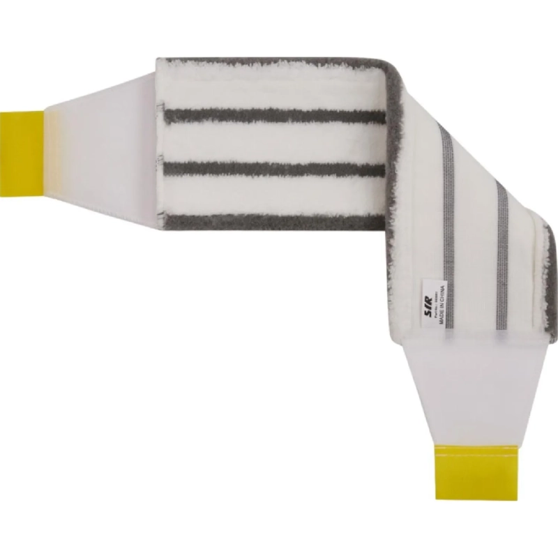 Насадка МОП SYR микрофибра д/влаж уборки с жестк абраз 40см желтая 993951