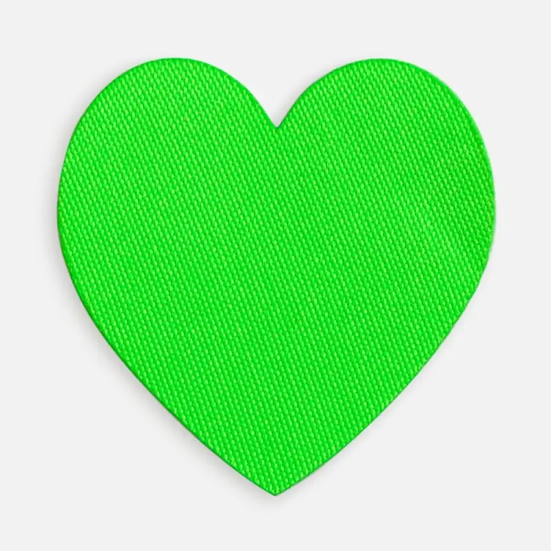 Наклейка тканевая Lunga Сor, M, зеленый неон Наклейка тканевая Lunga Сor, M, зеленый неон