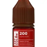 Набор гелевых жирорастворимых пищевых красителей Art Color choco, 6 цветов, 12 мл