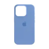 Чехол iPh 16 Pro Silicon Case 100% ORG Periwinkle (MagSafe + анимация NFC) c LOGO