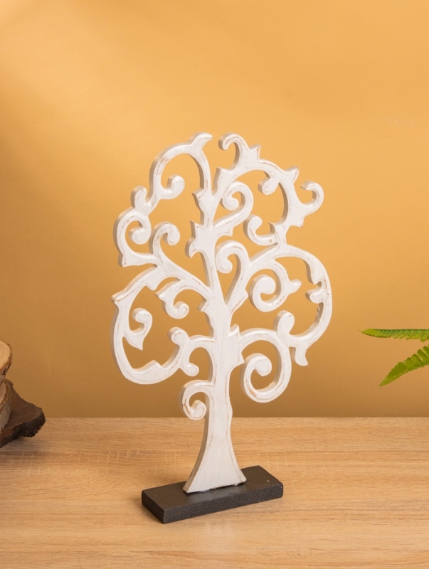 Панно «Древо», 31×19×1 см, МДФ, белое Панно «Древо», 31×19×1 см, МДФ, белое