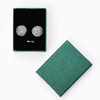 Набор коробочек подарочных 6 шт. под набор &laquo;Животный принт&raquo; симпл, 7&times;9 см, зелёный