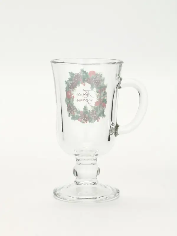 Бокал для глинтвейна новогодний «Тепла и уюта», 225 мл Бокал для глинтвейна новогодний «Тепла и уюта», 225 мл