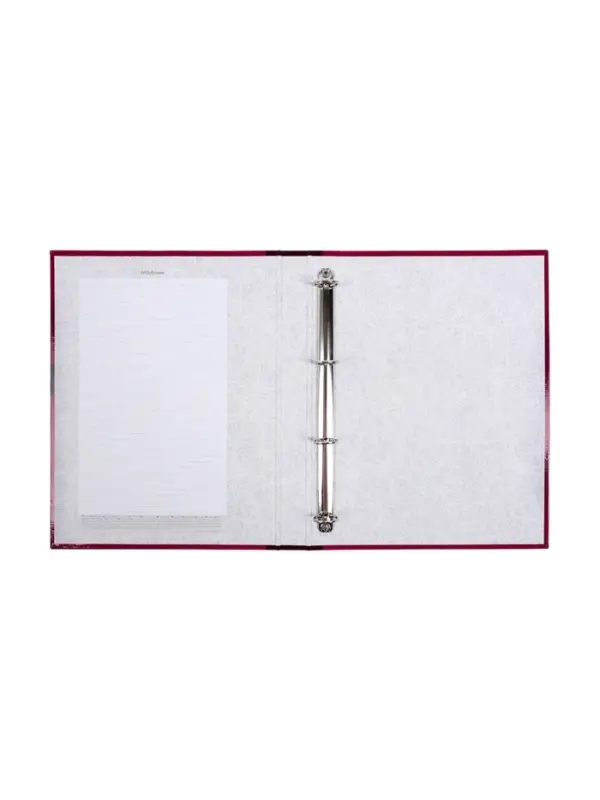 Папка на 4 кольцах А4, ErichKrause Work inside, 35 мм, 1750 мкм, ламинированная, твердая обложка, бордовая