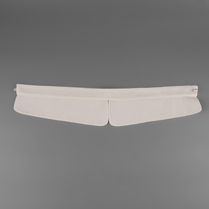 Воротник съёмный, диаметр горловины = 22 см, 42 × 6 см, цвет айвори Воротник съёмный, диаметр горловины = 22 см, 42 × 6 см, цвет айвори