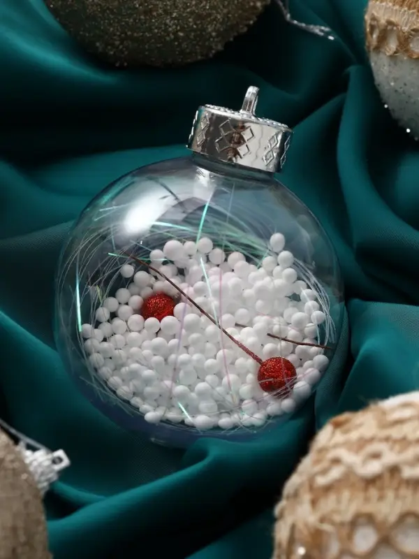 Ёлочные игрушки &laquo;Орсон&raquo;, шары новогодние, d=8 см, 9 шт., люкс