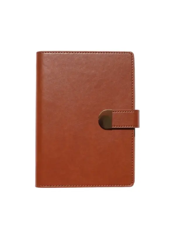 Органайзер на кольцах, C6, с хлястиком, 80л, линия, к/зам, Коричневый Органайзер на кольцах, C6, с хлястиком, 80л, линия, к/зам, Коричневый