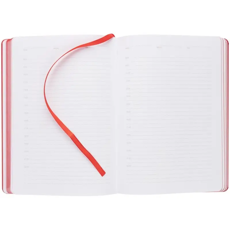 Ежедневник New Factor, недатированный, красный Ежедневник New Factor, недатированный, красный