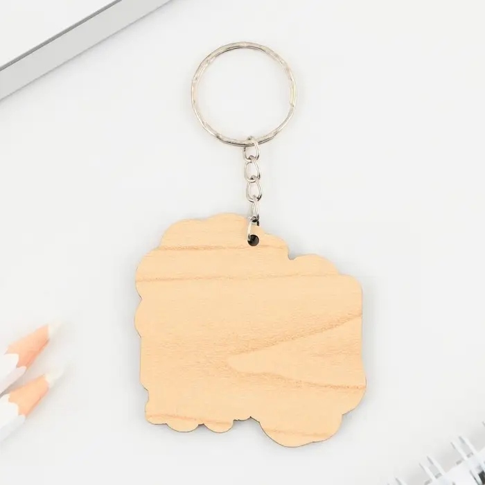 Брелок для ключей деревянный «Екатеринбург», 5,3 х 5,3 см Брелок для ключей деревянный «Екатеринбург», 5,3 х 5,3 см