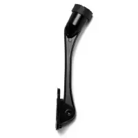 Фиксатор дверной LOCKLAND, &laquo;козья ножка&raquo;, цвет черный