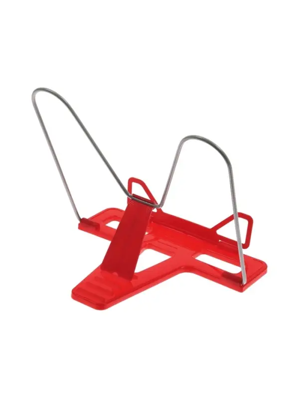 Подставка для книг «Отличный выбор», с пластиковым упором, эконом, красная Подставка для книг «Отличный выбор», с пластиковым упором, эконом, красная