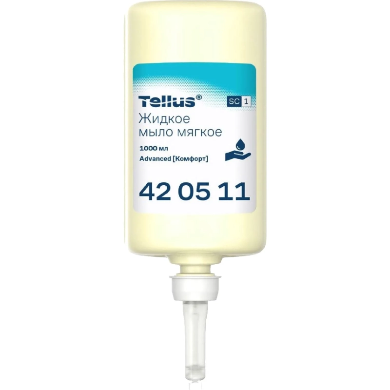 Картридж с жидким мылом Торк/Tellus S1 крем 1л, 420511