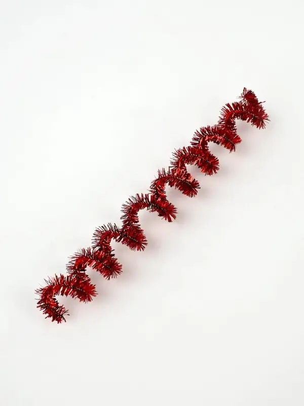 Синельная проволока &laquo;Блеск&raquo;, набор 50 шт., красная, 30 см