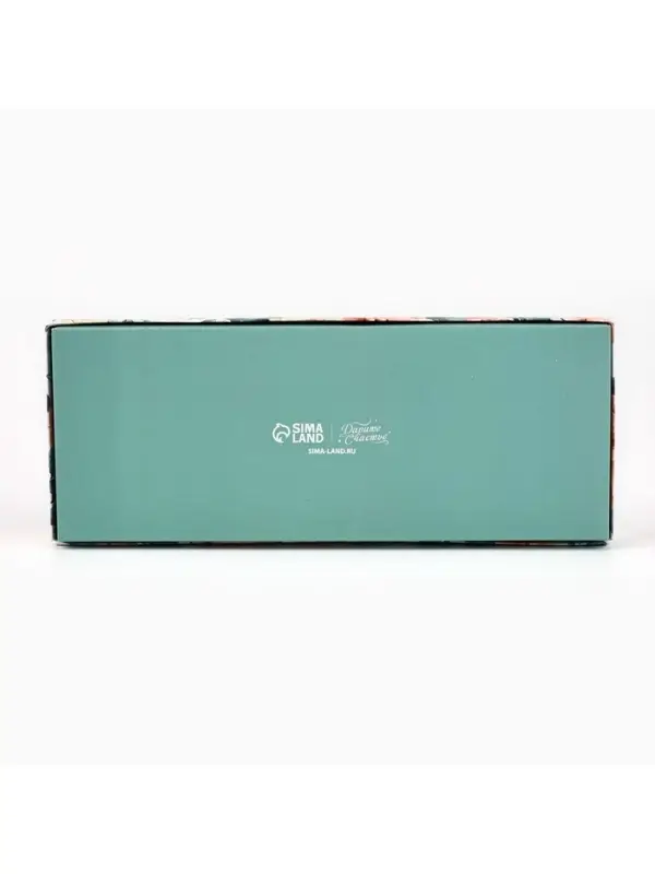 Коробка складная под 12 конфет &laquo;Цветы&raquo;, 3.8&times;10.5&times;26.5 см