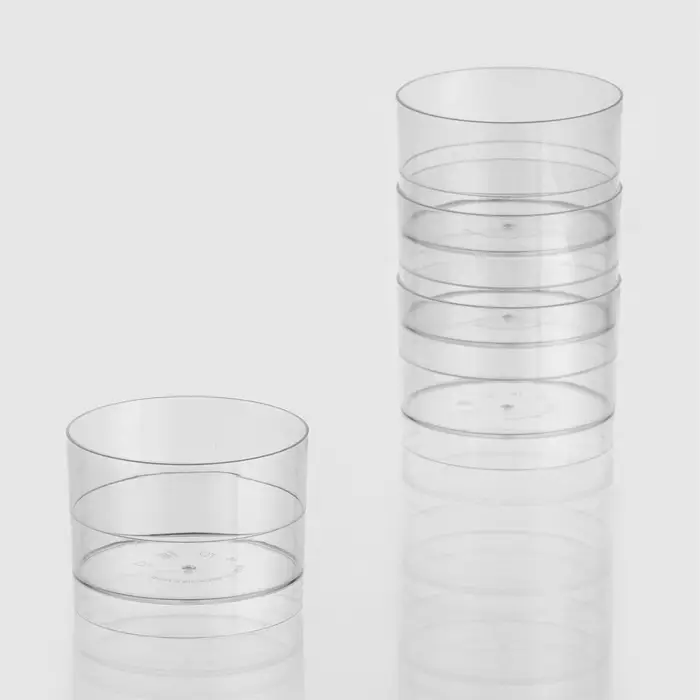 Форма одноразовая для фуршета &laquo;Ноль&raquo;, 60 мл, пластик, прозрачная