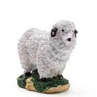 Фигурка декоративная &laquo;Барашек на полянке&raquo;, 6.5&times;4&times;6 см, полистоун