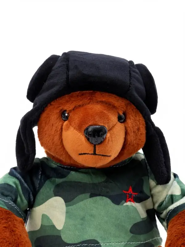Мягкая игрушка &laquo;Медведь Михалыч танкист&raquo;, 25 см