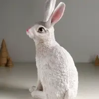 Копилка "Зайчик русак" с глиттером, 36 см, Копилка "Зайчик русак" с глиттером, 36 см,