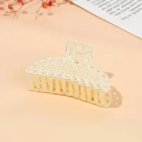 Крабик для волос &laquo;Синтия&raquo;, дуга галант, 9 см, белый