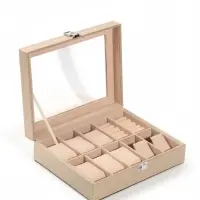 Шкатулка под часы &laquo;Трещинки&raquo;, 6 отделений, 25.5&times;20&times;7.5 см