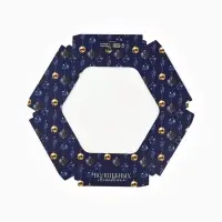 Коробка складная &laquo;Новогодние снежные шары&raquo;, 20&times;23&times;4 см