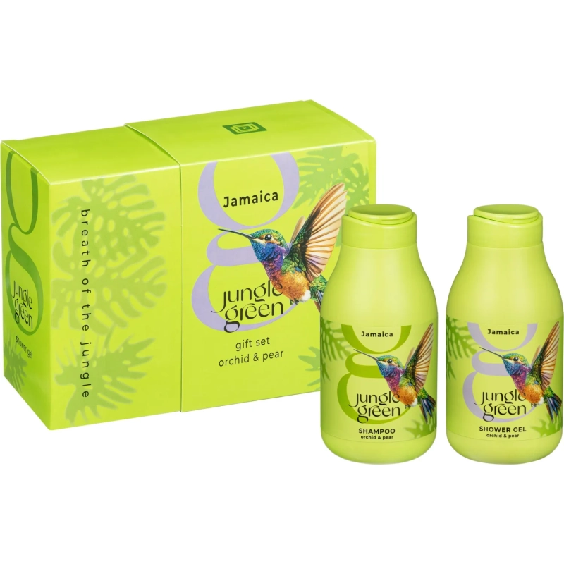 Подарочный набор 542 Jungle Green JAMAICA Шампунь250+Гель д/душа250 Колибри