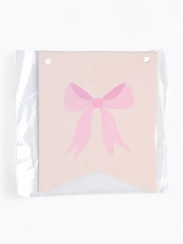 Гирлянда на ленте &laquo;С Днём Рождения!&raquo;, розовый нюд, 200 см