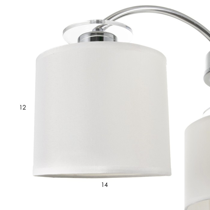 Люстра 6591173/3 E27 40Вт хром 52х52х28 см BayerLux