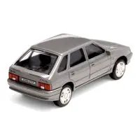 Машинка пластиковая Lada-2114 Samara, инерция, 11 см, серебристая