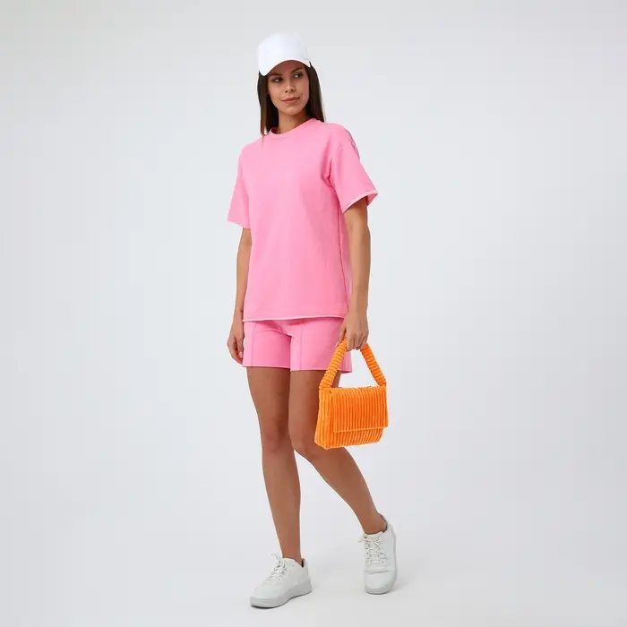 Сумка молодёжная на магните, 25.5&times;4.5&times;18.5 см, оранжевая