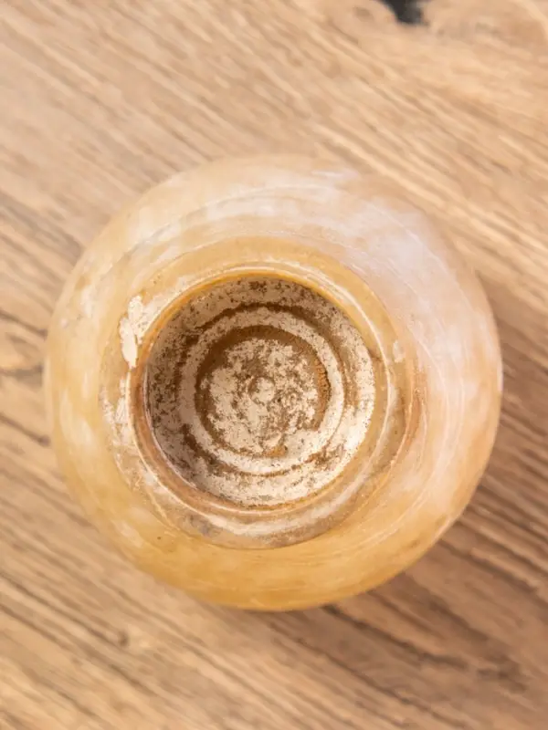 Подсвечник, d=4 см, 9&times;9&times;15 см, дерево джати, коричневый