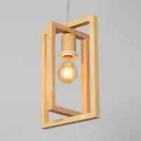 Светильник BayerLux ЭКО &laquo;Кира&raquo;, 1&times;40 Вт, Е27, коричневый, 20&times;20&times;100 см