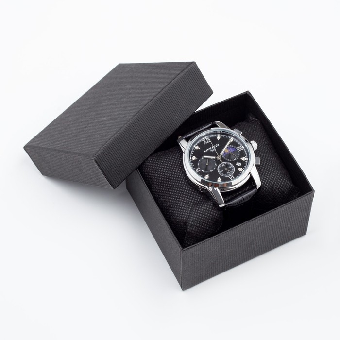 Часы наручные кварцевые мужские, d-4 см, водонепроницаемые Часы наручные кварцевые мужские, d-4 см, водонепроницаемые